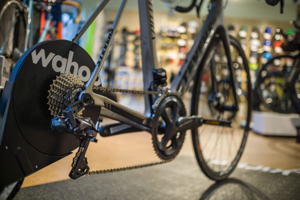 wahoo KICKR & Stevens Ventoux