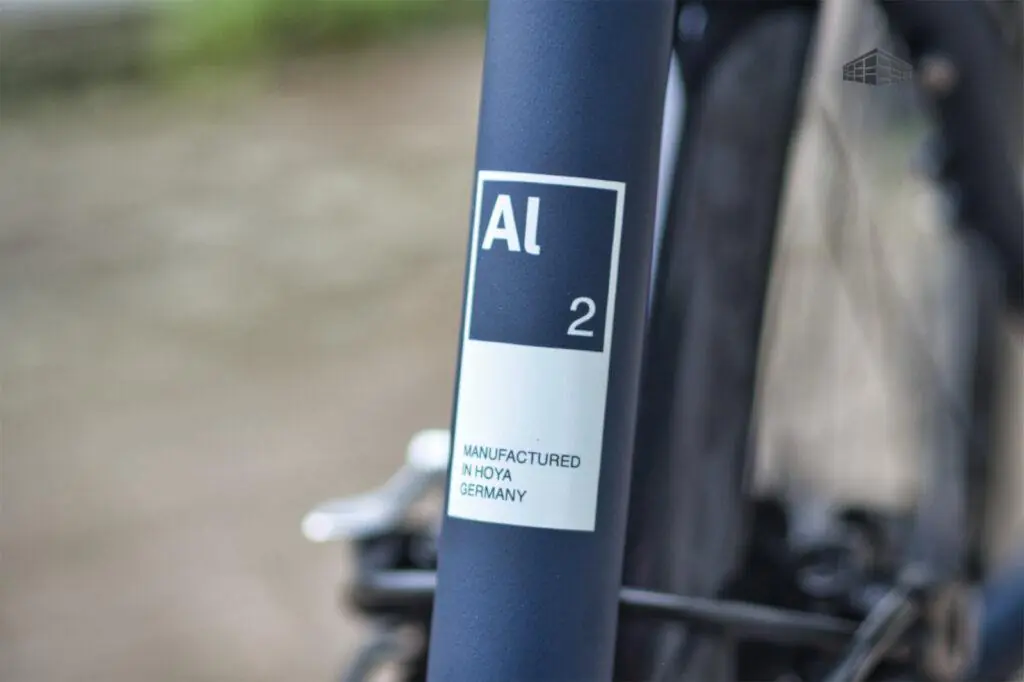 City-Bike Contoura AL-2 Rahmen Dekor