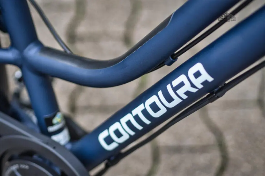 City-Bike Contoura AL-2 Rahmen Dekor