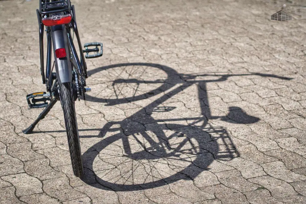 Hannoverrad Easy hinten und Schatten