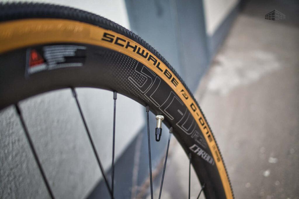 Stevens E-Getaway Carbon Laufrad und Schwalbe G-One