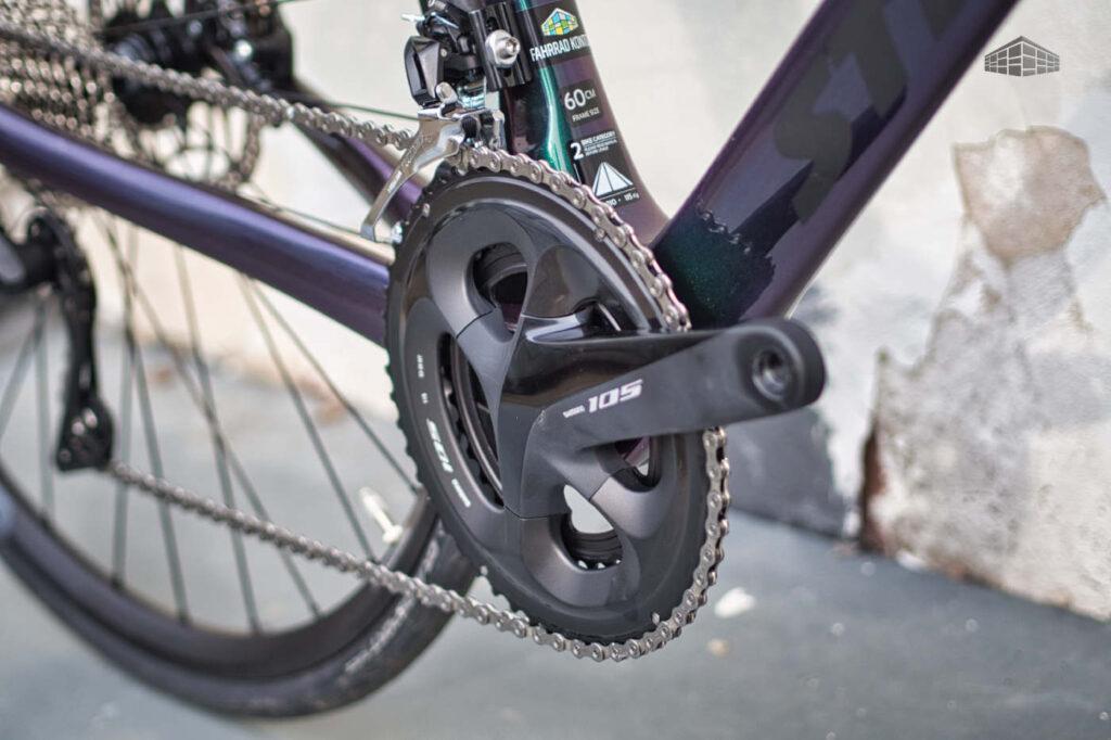 Stevens Izoard Kurbel Shimano 105