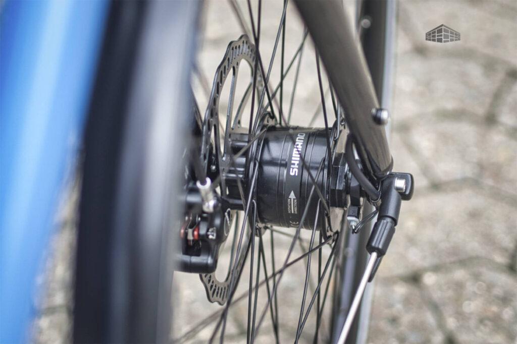 Contoura Fe-10 - Shimano Nabendynamo und Scheibenbremse