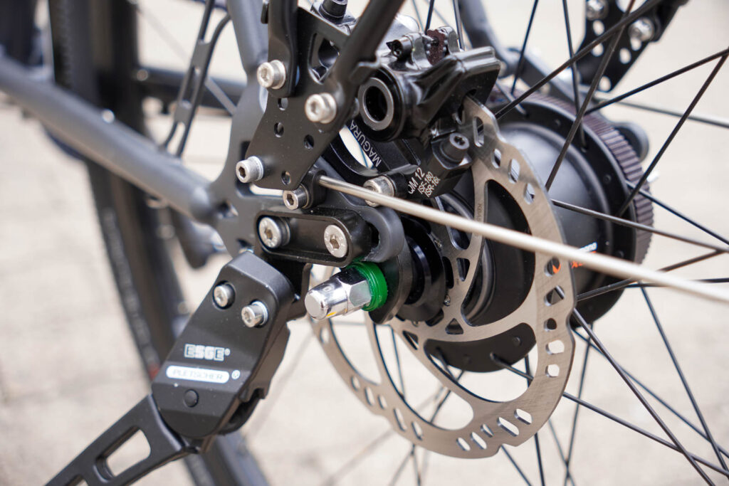 FK-Contoura-Fe10-Gates Bremse Magura MT4 hinten Pletscher Ständer