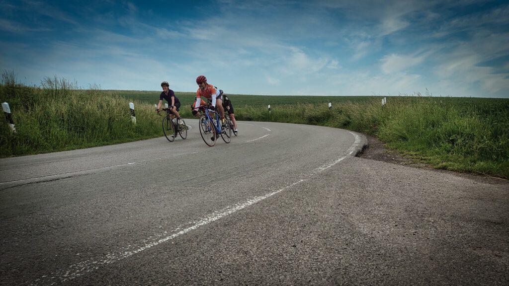 Biking mit Freunden