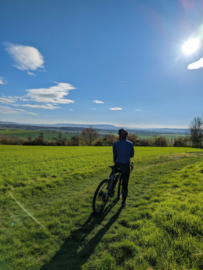 Gravel Bike Herbst Tour Saupark Springe Mittelrode